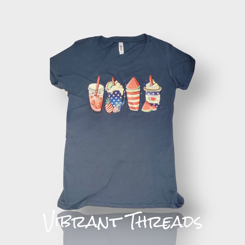 4th of july / coffee cups